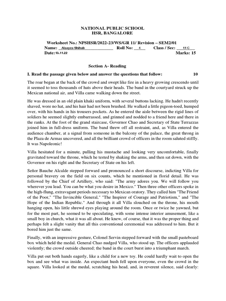 Term 2 - Revision 1 | PDF | Phrase | Cognitive Science