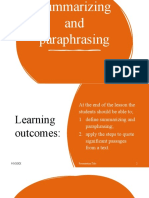 Lesson+11 +Summarizing+and+Paraphrasing