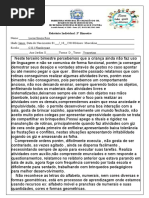 Modelo de Relatório Individual de Aluno Com TDAH e | PDF | Transtorno ...