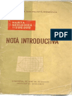 Harta Geologica_Nota Introductiva