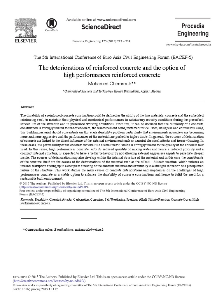 Structural Pathology | PDF | Concrete | Corrosion