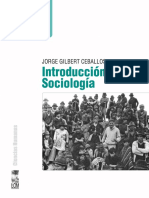 Introducción a La Sociología (Jorge Gilbert Ceballos) 2a Ed. Es de Lectura Obligatoria Solo El Cap. IV