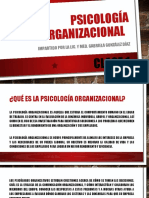 Psicología Organizacional