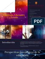 Act 2 - Psico Educativa, Psicologia Eduacion y Estado