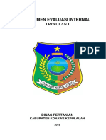 Evaluasi Internal Sakip Triwulan I