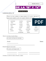 Reglas ortográficas de la B y la V