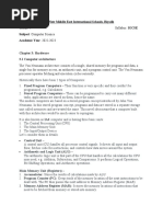 New Middle East International Schools, Riyadh Grade: 9 Subject: Computer Science Academic Year: 2022-2023