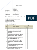 Penilaian PLP 1 Dan 2 To Dosen PLP