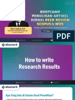 ARDAY 2 Day 3 - 2 - How to write research results