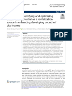 Urban Voids: Identifying and Optimizing Urban Voids Potential As A Revitalization Source in Enhancing Developing Countries ' City Income