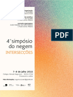 Cartaz Simpósio NEGEM 2022