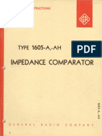 1605 Impedance Comparator