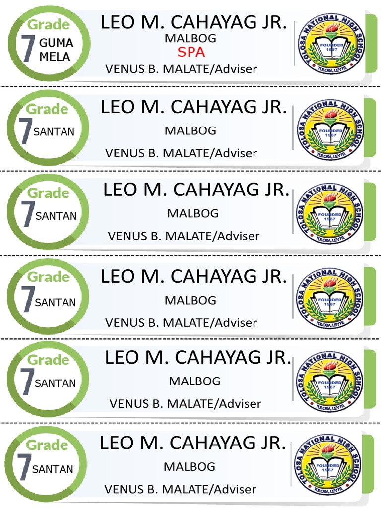 Template Envelope Label | PDF
