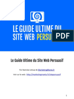 Le Guide Ultime Du Site Web Persuasif