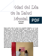 Reporte Salud Mental