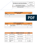 Procedimiento para La Intervención de Tie in Bomba Inyección P-820d