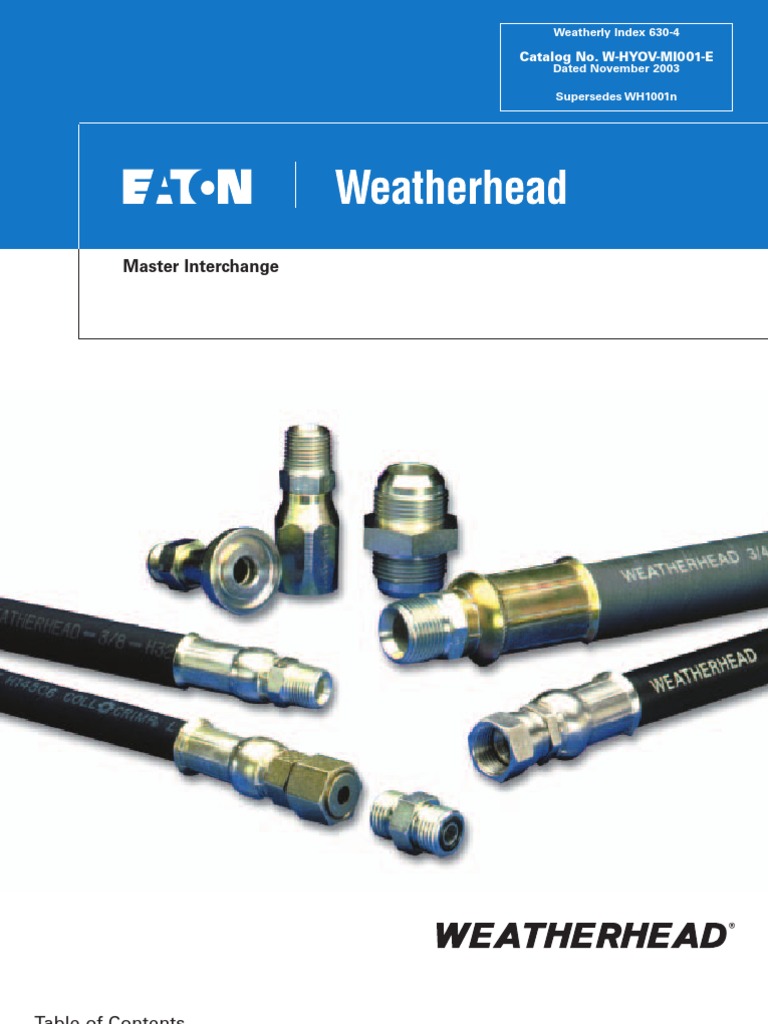 Weather Head Master Interchange