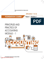 Accounts Module - 1