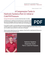 RLD - MMM - Expansion Compression Tanks Hydronic Systems Initial Cold Fill Pressure