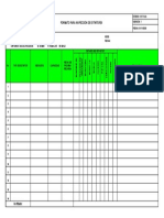 Inspección extintores formato