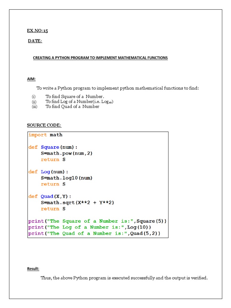 EX - No.15-20 and SQL Exercises | PDF | My Sql | Python (Programming ...