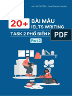 20+ BÀI MẪU IELTS WRITING TASK 2 PHỔ BIẾN NHẤT 2 