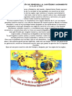 Acto de Consagración de Venezuela Al Santísimo Sacramento