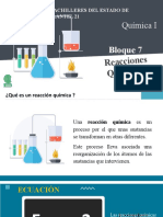 Copia de Bloque 7. Reacciones Químicas