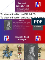 Battle of Torvioll 1444 Animation