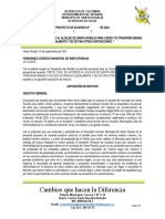 Por El Cual Se Autoriza Al Alcalde de Santa Rosalia Ceder A Titulo Gratuito Predios Urbanos en Le Municipio