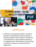 Curriculum, Crisis, Mitos y Perspectivas