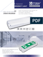 Led Linear Emergency 2021