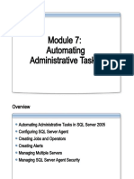 Automating Administrative Tasks
