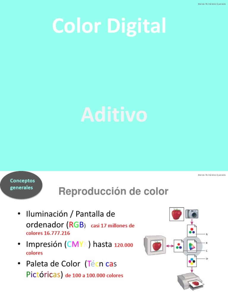 Optimización de Color en Edición Digital | PDF | Color | Procesamiento ...