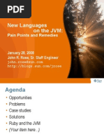 New Languages On The JVM:: Pain Points and Remedies