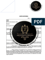 Carta Notarial Por Incumplimiento de Contrato