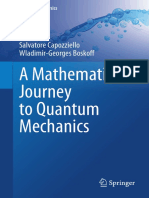Capozziello S. Mathematical Journey To Quantum Mechanics 2021