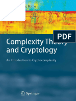 Complexity Theory and Cryptology. an Introduction to Cryptocomplexity ( PDFDrive )