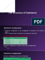 Structure of Substance Lesson 3