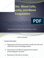 Unit Six: Blood Cells, Immunity, and Blood Coagulation