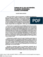 Los Diccionarios en El Aula de Español Como Lengua Extranjera. Algunas Actividades