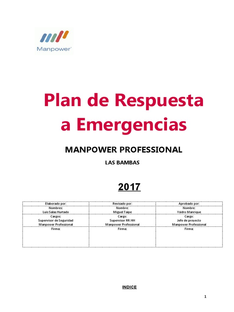 ANEXO 09 Plan General de Contingencias y Respuesta A Emergencias ...
