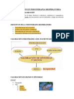 Valoración en Fisioterapia Respiratoria