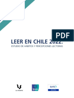 Leer en Chile 2022 - Estudio Ipsos
