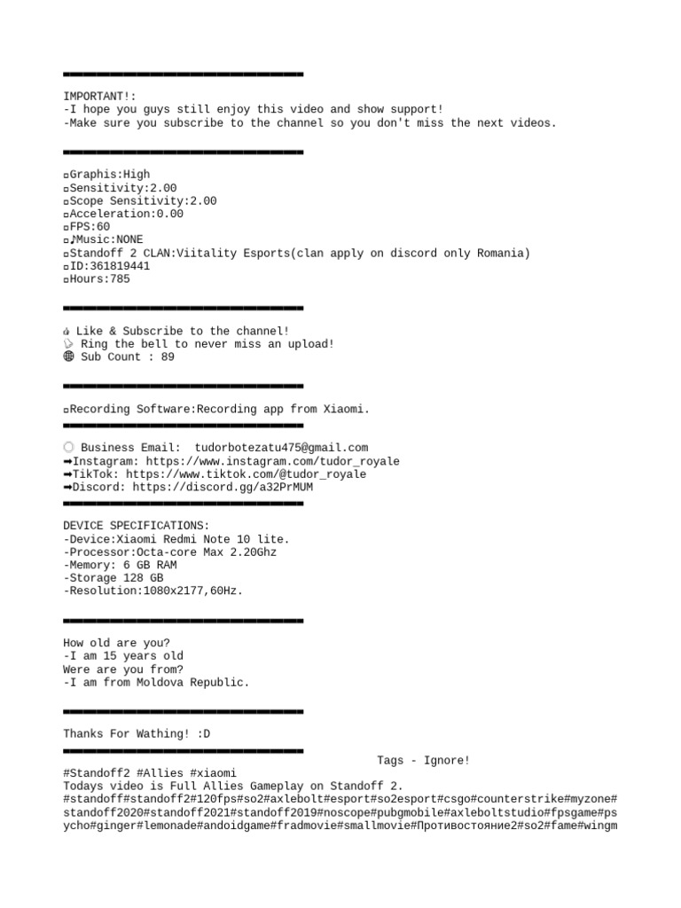 Standoff Descriere PDF Smart Devices Personal Computing