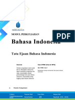 Modul 5 Tata Ejaan Bahasa Indonesia FTPD