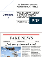 Consigna 3 Luis Enrique Camarena Rodriguez FAKE NEWS