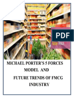 Michael Porter S 5 Forces Model and Future Trends of FMCG Industry