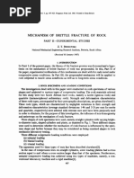 Bieniawski Mechanism of Brittle Fracture of Rock Part II