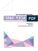 Buku Format Spm 2021 1103 Bahasa Melayu